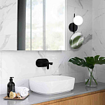 Бра с матовым плафоном в форме шара и зеркальной плоской панелью Lunar Echo  варинант исполнения - 2 | Loft Concept в Москве