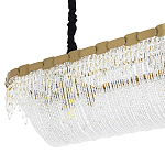 Люстра с хрустальными подвесками Riche Crystal Metal Chandelier 12 варинант исполнения - 3 | Loft Concept в Москве