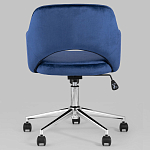 Кресло для компьютерного стола Veloury Blue варинант исполнения - 5 | Loft Concept в Москве