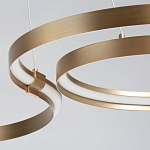 Люстра подвесная светодиодная в виде волнообразной ленты Ribbon Vortex варинант исполнения - 18 | Loft Concept в Москве