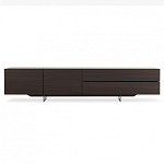 Дизайнерский комод коричневый с 2-мя ящиками и дверцами Pandora варинант исполнения - 1 | Loft Concept в Москве