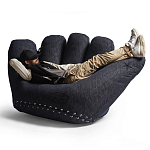 Дизайнерское кресло в форме руки Poltronova Joe Jeans Armchair варинант исполнения - 6 | Loft Concept в Москве