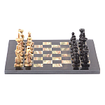 Шахматы настольные из натурального камня Оникс Decorative Thematic Chess варинант исполнения - 1 | Loft Concept в Москве