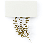 Бра Brass Eucalyptus Branches Lampshade Wall Lamp варинант исполнения - 1 | Loft Concept в Москве