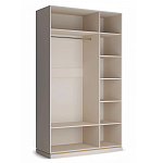 Шкаф трёхстворчатый платяной Satin Furniture варинант исполнения - 2 | Loft Concept в Москве