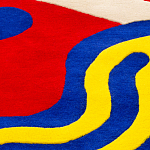 Дизайнерский ковер в виде бабочки Poltronova Tappeto Farfalla Rug варинант исполнения - 9 | Loft Concept в Москве