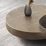 Комплект их 2-х круглых дизайнерских журнальных столов Difelap варинант исполнения - 3 | Loft Concept в Москве