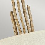 Бра с белым абажуром и элементами в виде натуральных веток Hinkley варинант исполнения - 2 | Loft Concept в Москве