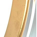 Зеркало в золотой деревянной раме Riviera варинант исполнения - 1 | Loft Concept в Москве