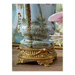 Ваза из фарфора с бронзовыми элементами Tropical Garden варинант исполнения - 5 | Loft Concept в Москве