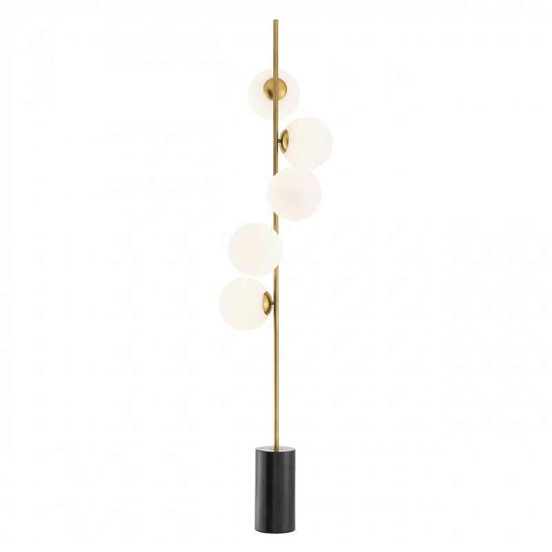  Eichholtz Floor Lamp Tempo Brass       Nero   | Loft Concept 