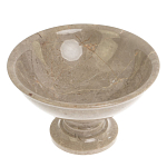 Конфетница из бежевого мрамора Stone Candy Bowl варинант исполнения - 2 | Loft Concept в Москве