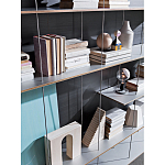 Модульный навесной стеллаж GRADUATE Bookshelves варинант исполнения - 5 | Loft Concept в Москве