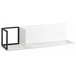 Полка навесная белая открытая Strict Lines  варинант исполнения - 1 | Loft Concept в Москве
