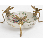 Блюдо фарфоровое Полет стрекоз Jita варинант исполнения - 2 | Loft Concept в Москве