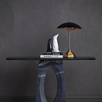 Настольная лампа с перфорированным металлическим рассеивателем Through варинант исполнения - 3 | Loft Concept в Москве