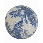  Набор керамических шаров с синей росписью Oriental Blue & White Ornament Vases варинант исполнения - 1 | Loft Concept в Москве