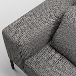 Мебельная ткань Шенилл серый цвет 142 см T4-46 варинант исполнения - 9 | Loft Concept в Москве