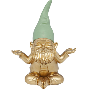 Статуэтка Golden Meditating Gnome