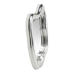 Зеркало в серебряной раме Liquid Iron варинант исполнения - 2 | Loft Concept в Москве