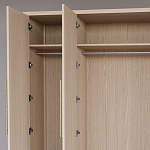 Большой Шкаф Primo Светлый дуб с 3 дверьми и 3 выдвижными ящиками варинант исполнения - 5 | Loft Concept в Москве