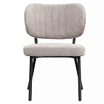 Стул мягкий с серо-бежевой буклированной обивкой Inspiration from Provence варинант исполнения - 1 | Loft Concept в Москве