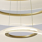 Люстра подвесная с 3-мя кольцевыми светодиодными лампами Catcher варинант исполнения - 4 | Loft Concept в Москве