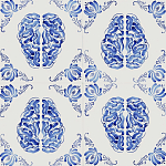 Плитка с узором Мозг варинант исполнения - 1 | Loft Concept в Москве