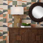 Настольная лампа с прямоугольным белым абажуром Skillful Face варинант исполнения - 6 | Loft Concept в Москве