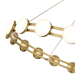 Люстра кольцевая с круглыми светодиодными источниками света Maxine Light варинант исполнения - 10 | Loft Concept в Москве