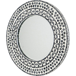 Настенное зеркало Black and white mosaic варинант исполнения - 3 | Loft Concept в Москве