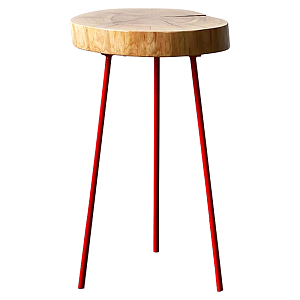 Приставной стол Jonty Industrial Metal Rust Side Table