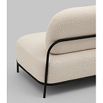 Диван Стоун ткань букле молочный варинант исполнения - 4 | Loft Concept в Москве