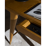 Дизайнерский рабочий стол из массива дерева Gio Ponti D.847.1 Writing Desk варинант исполнения - 8 | Loft Concept в Москве