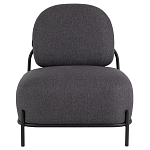 Кресло в темно-серой рогожке  COLOR BLOCK варинант исполнения - 2 | Loft Concept в Москве