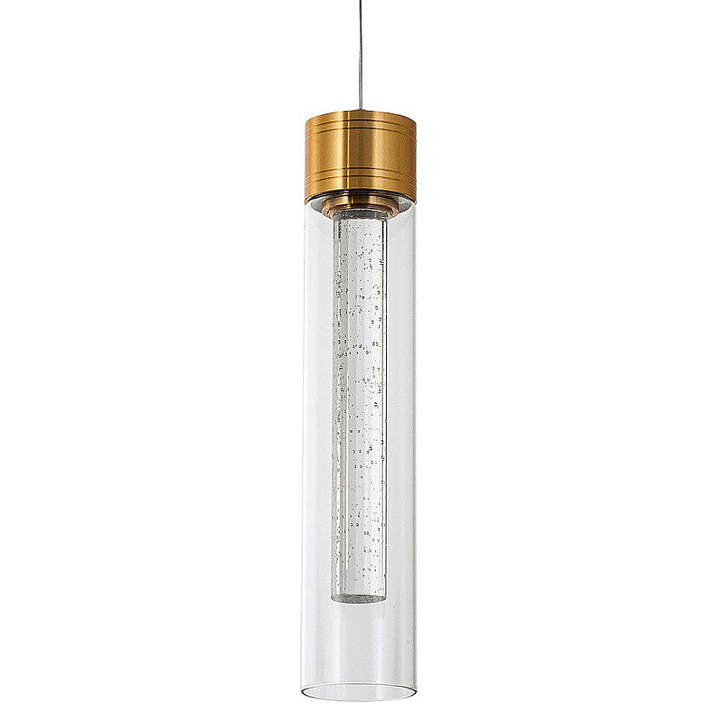    Sparkling Bubbles Tube Gold Hanging Lamp     | Loft Concept 