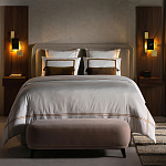 Бра с мраморным декором Marble Brass Laurel Wall Lamp варинант исполнения - 4 | Loft Concept в Москве