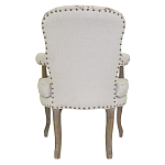 Кресло с изображением сакуры Aubrey Classical Armchair beige flax варинант исполнения - 2 | Loft Concept в Москве