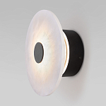 Бра светодиодный с мраморным рассеивателем черный  варинант исполнения - 2 | Loft Concept в Москве