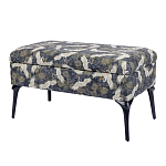 Банкетка с принтом из журавлей Crane варинант исполнения - 2 | Loft Concept в Москве