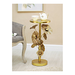 Столик приставной из металла с основанием в виде цветочной композиции Flower Arrangement Table варинант исполнения - 5 | Loft Concept в Москве