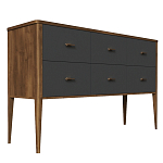 Консоль 6 ящиков из массива бука Tasteful Furniture варинант исполнения - 2 | Loft Concept в Москве