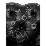 Кресло "Умный Умник" Rick and Morty graffiti chair натуральная кожа  варинант исполнения - 5 | Loft Concept в Москве