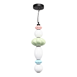 Подвесной светильник фигурный с керамическими элементами 24W LED Fragrant Light варинант исполнения - 3 | Loft Concept в Москве