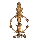 Бра настенное с цветочным мотивом Vintage Luxury варинант исполнения - 1 | Loft Concept в Москве