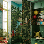 Обои ручная роспись Little London Jubilee Colourway варинант исполнения - 4 | Loft Concept в Москве