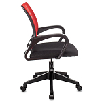 Офисное кресло с основанием из черного пластика Desk chairs Red варинант исполнения - 3 | Loft Concept в Москве