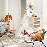 Комод с 3-мя ящиками из ротанга Blais Turquoise Wicker Furniture варинант исполнения - 6 | Loft Concept в Москве