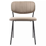 Стул Singer Chair без подлокотников светло-коричневый Велюр варинант исполнения - 6 | Loft Concept в Москве