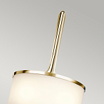 Бра вертикальное с белым полукруглым плафоном и длинным стержнем S Kichler варинант исполнения - 9 | Loft Concept в Москве